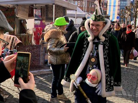 Carnaval de Waremme: le 4ème règne de Loïc 1er