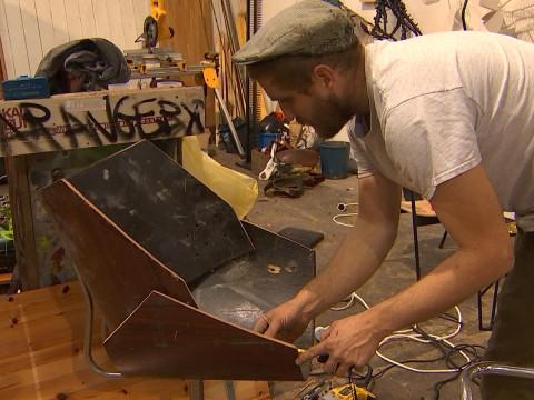 Caserne Fonck : la Braderie de l'Art, quand la récup s'expose
