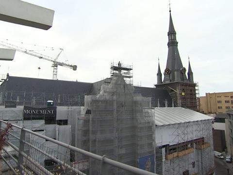Chantier Cathédrale St Paul : ça avance !