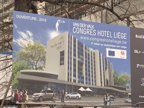 Congrès Hôtel Liège : un chantier en plein ébullition 
