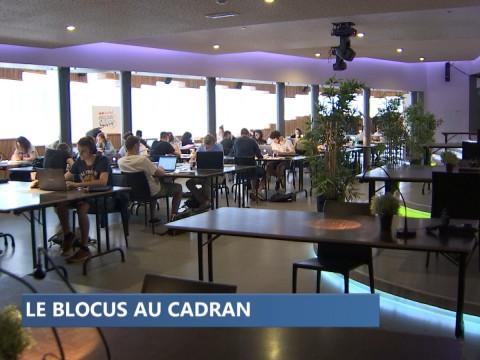 D'habitude on y danse... cette fois on étudie au Cadran !