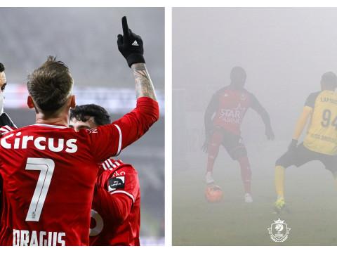 D1A : éclaircie pour le Standard, brouillard à Seraing