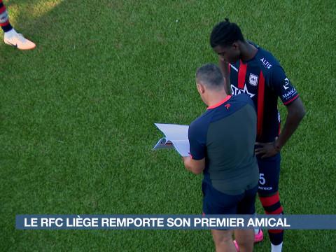 D1B : Une victoire et deux joueurs testés pour le RFC Liège face à Raeren-Eynatten