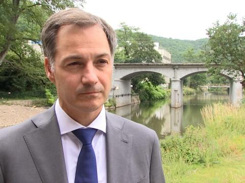 De Croo: "Énormément de travail réalisé à Chaudfontaine"