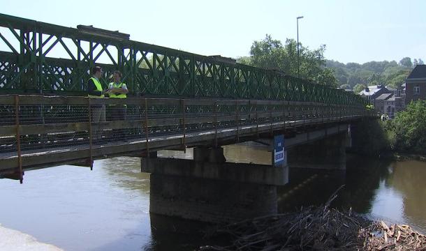 Futur pont de Tilff : c'est parti ! 