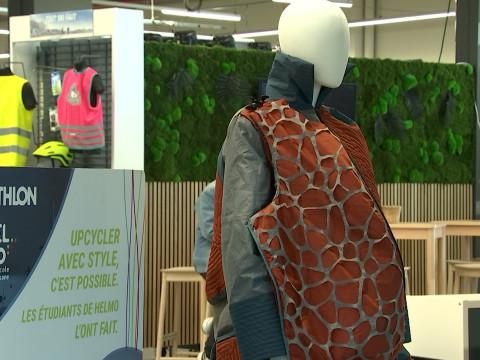 Decathlon et l'Helmo s'associent dans un projet d'upcycling