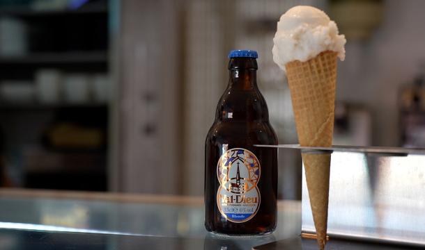 Découverte : un sorbet au goût de la bière Val-Dieu