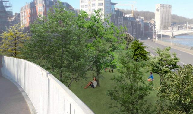 Les places Cockerill et XX aoÍ»t bientôt en pleine forêt?