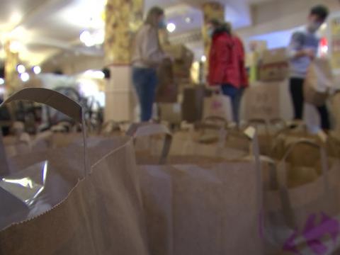 Des centaines de paniers solidaires pour les étudiants chaque semaine