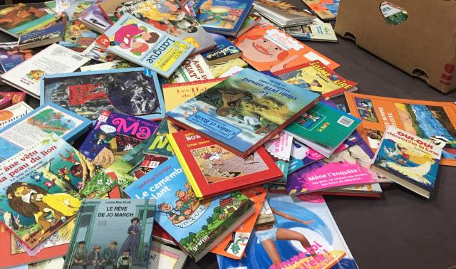 Des livres à destination d'enfants défavorisés