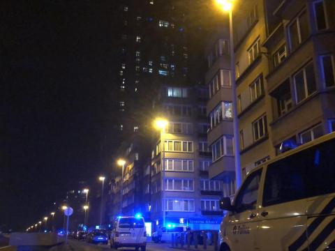 Droixhe : incendie dans la grande tour