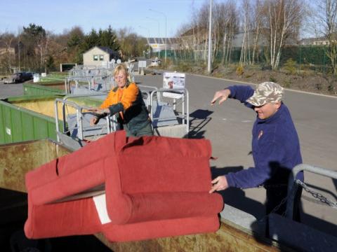 Du neuf dans les recyparcs 