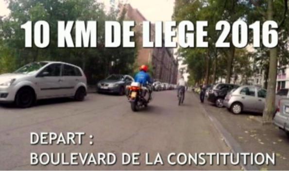 Embarquez avec le mesureur officiel des 10 km Liège (vidéo)