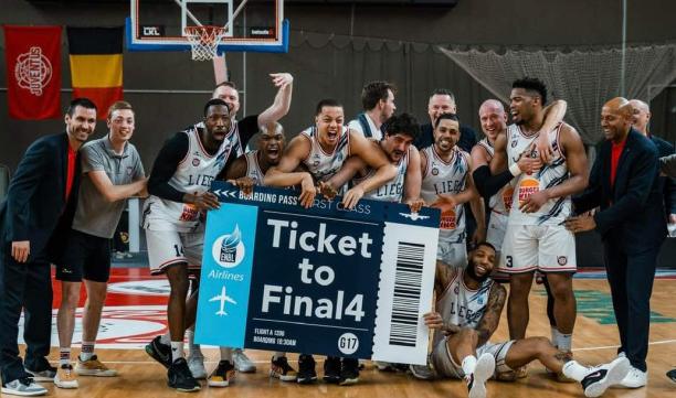 ENBL : Liège Basket validé son ticket pour le final four