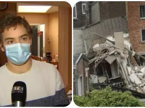 Explosion à Liège: Ferdinand a pénétré dans la maison pour porter secours