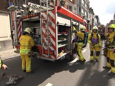 Explosion à Liège : deux personnes grièvement blessées