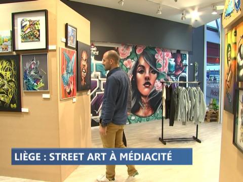 Expo Street & art à la Médiacité 