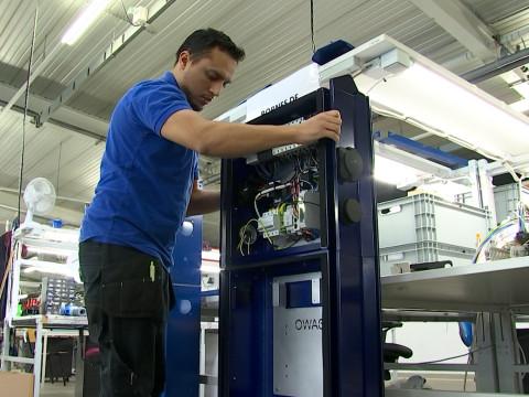 Fabrication de bornes de recharge électrique 100 % wallonnes
