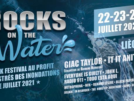 Festival "Rocks on the Water" en faveur des sinistrés 