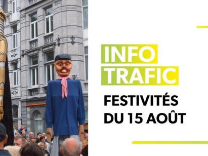 Fêtes du 15 août en Outremeuse : les déviations pour les bus