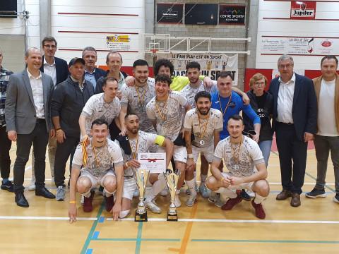Futsal: Seraing clôture sa saison en s'offrant la coupe Vrijens
