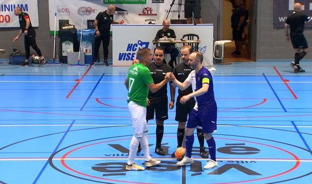 Futsal (UB) : Un Celtic Visé téméraire et séduisant battu par l'ogre d'Anderlecht