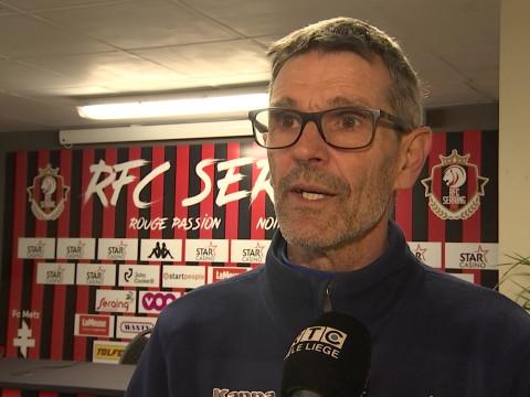 Garcia avant Seraing-Ostende : "Gagner pour continuer à y croire"