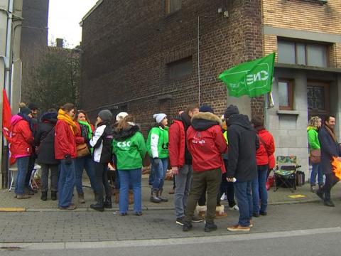 Grève au centre Jefar à Liège: bureau de conciliation suspendu pour analyses