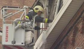 Dégel : les pompiers interviennent