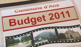 Présentation du budget 2011 d'Ans