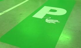 Des bornes électriques à la Médiacité