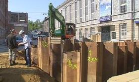 Travaux dans la rue Jonfosse