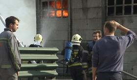 Une ferme d'Awans en feu