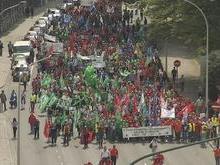 10.000 enseignants manifestent à Liège