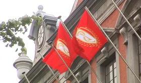 Les couleurs du Standard hissées à l'Hôtel de Ville