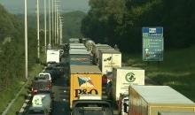 Important bouchon sur la E40