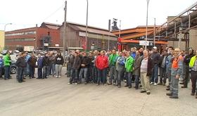 Mouvement social au HFB Ougrée