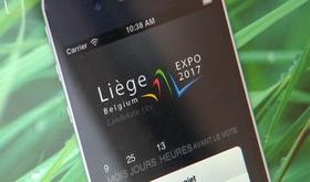 Liège 2017 sur smartphone