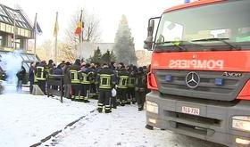 Les pompiers rencontrent Stéphane Moreau