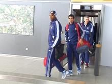 Les joueurs du Wisla Cracovie sont arrivés à Liège