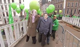 Merkel et Sarkozy dans la Meuse