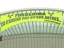 Greenpace manifeste aux Guillemins