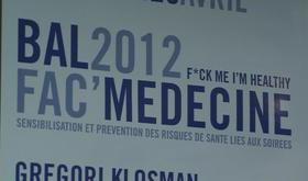 Le bal de médecine se double d'une action de prévention