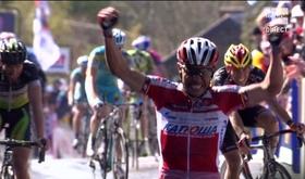 Flèche wallonne : Philippe Gilbert sur le podium