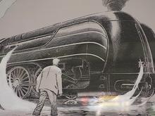François Schuiten expose  La douce  à la gare des Guillemins