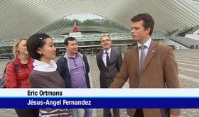 Les journalistes kazakhs à Liège!