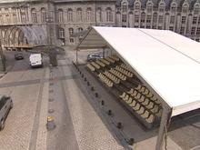 Tour de France : préparatifs à Liège