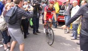 Philippe Gilbert très entouré