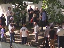 Meurtre homophobe : reconstitution au parc d'Avroy