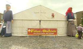 Ouverture des fêtes de Wallonie à Amay.